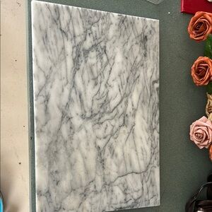 Chic Gray Marble Slab